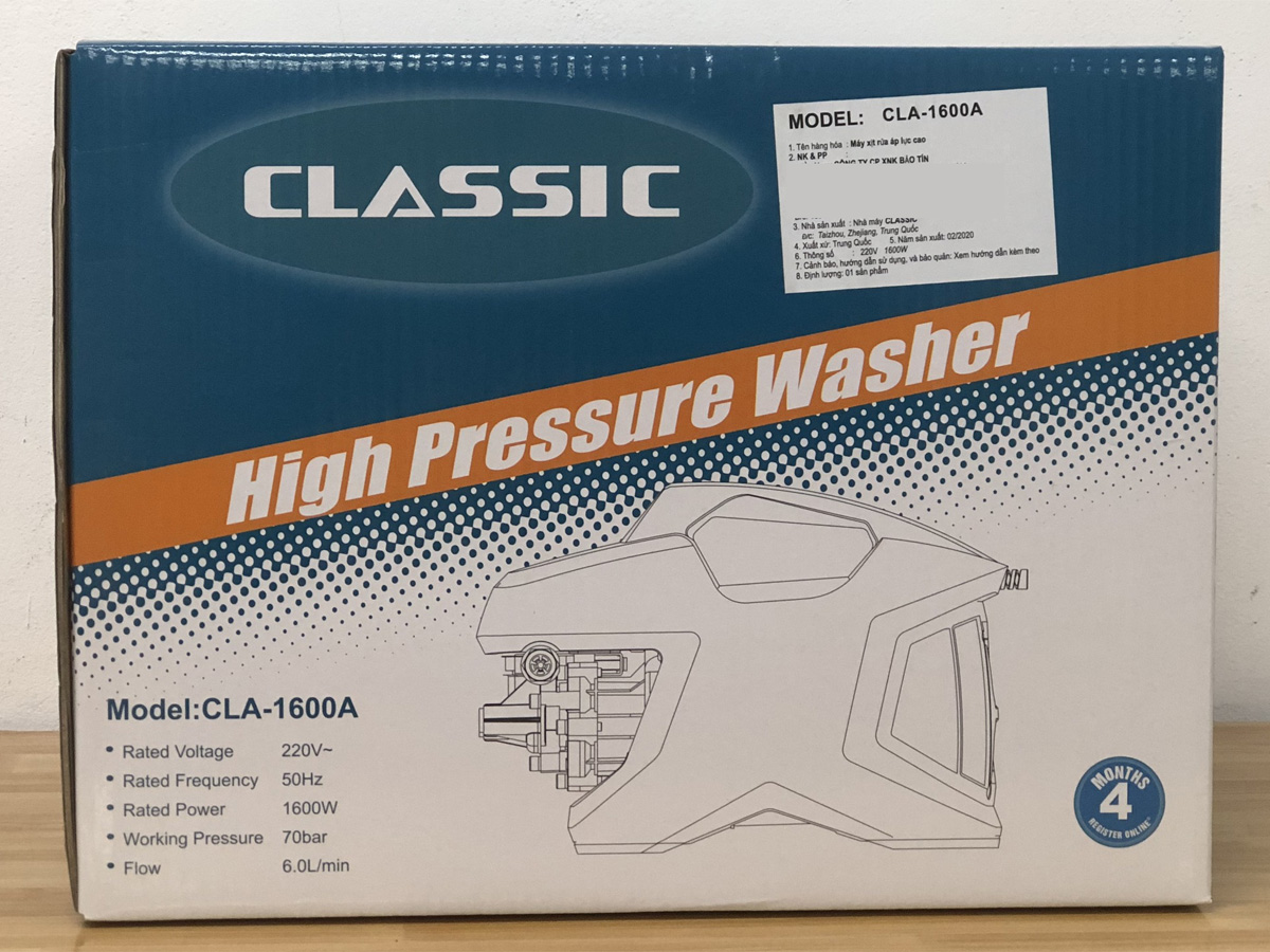 Hộp đựng bảo quản máy Máy rửa xe mô tơ từ