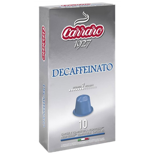Viên nén cà phê Carraro DECAFFEINATO