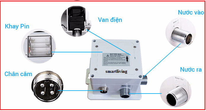 Vòi cảm ứng Smartliving YM105