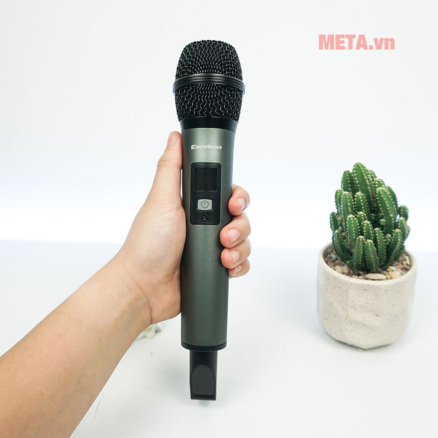 Micro Karaoke không dây Excelvan K18V (01 mic, VHF)