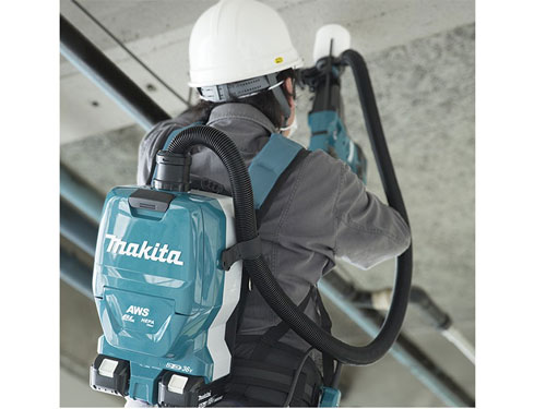 Makita DVC265ZX dễ dàng kết nối hút bụi cho các công cụ cầm tay Makita DVC265ZX