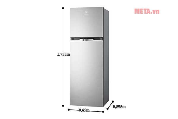 Tủ lạnh 2 cánh Inverter Electrolux ETB3700H-H 350 lít
