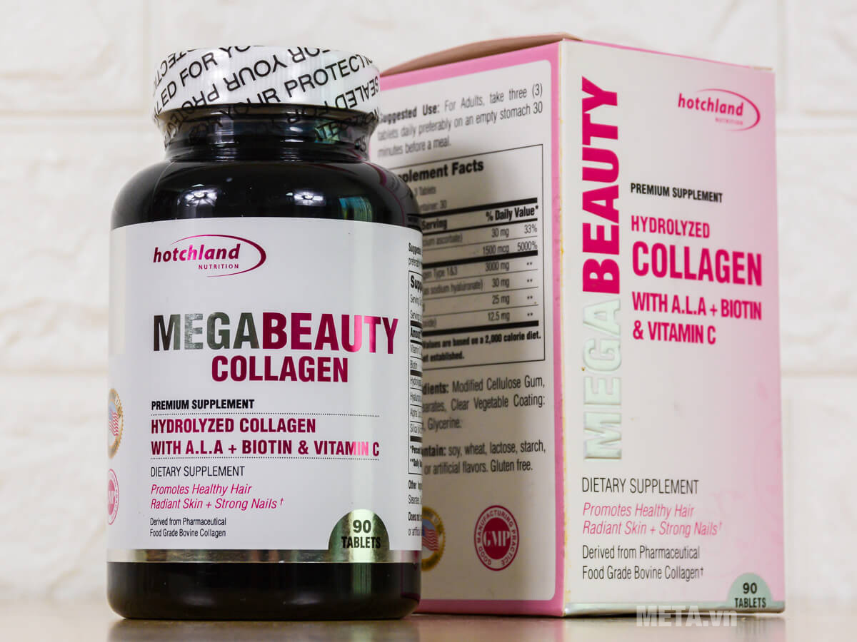 Hộp thực phẩm chức năng bổ sung collagen