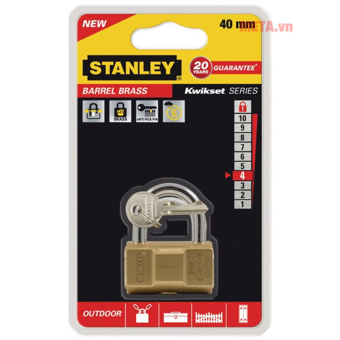 Ổ khóa càng chữ U Stanley S742-046