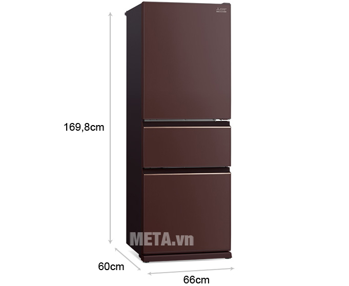 Tủ lạnh Mitsubishi MR-CGX41EN-GBR-V
