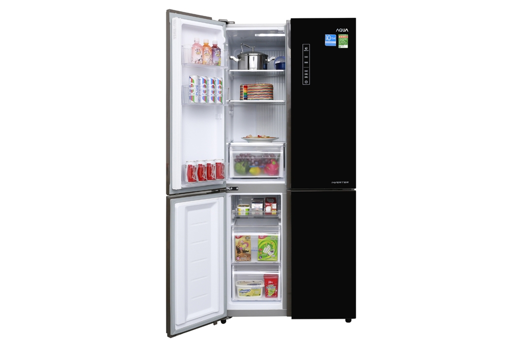Cánh trái của tủ lạnh inverter Aqua AQR-IG525AM 456 lít