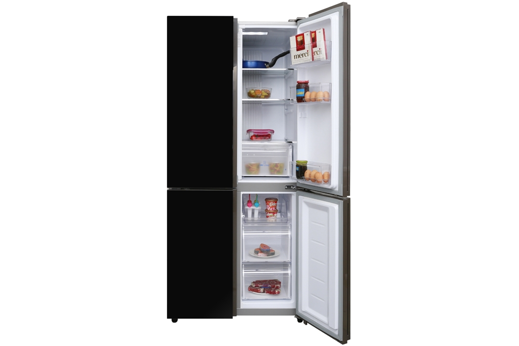 Cánh phải của tủ lạnh inverter Aqua AQR-IG525AM 456 lít