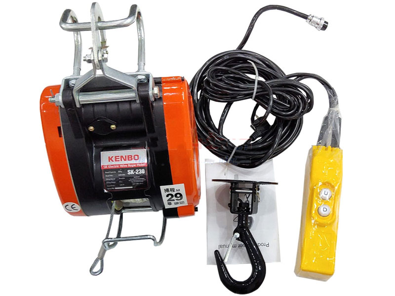 Tời điện nhanh Kenbo SK300 30m 220v Tời điện nhanh