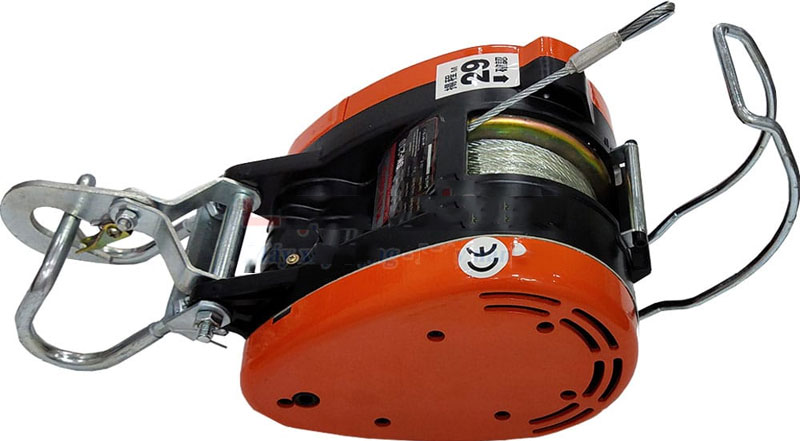 Tời điện 300kg thiết kế dạng treo Tời điện 300kg