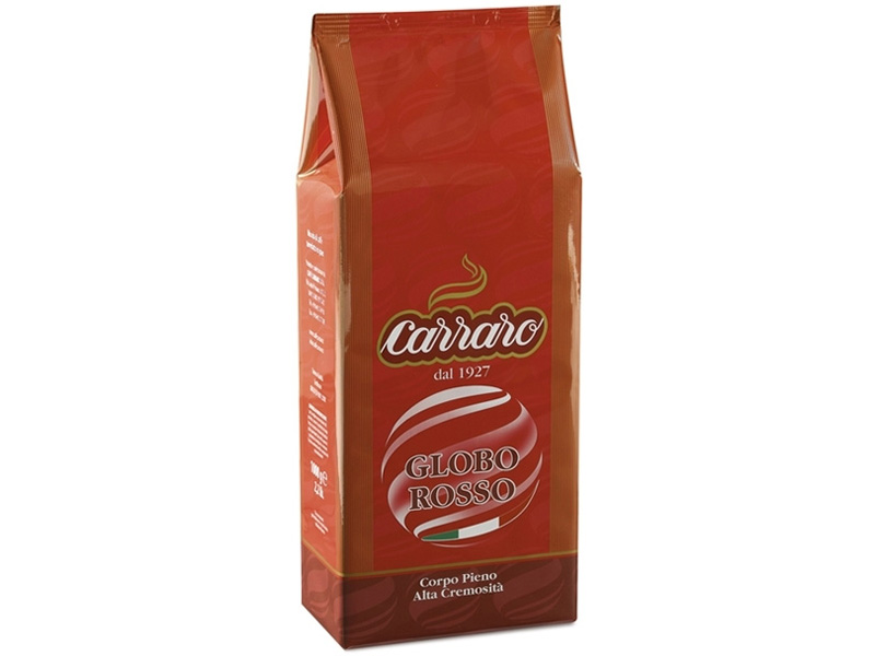 Cà phê hạt Carraro Globo Rosso 1000g