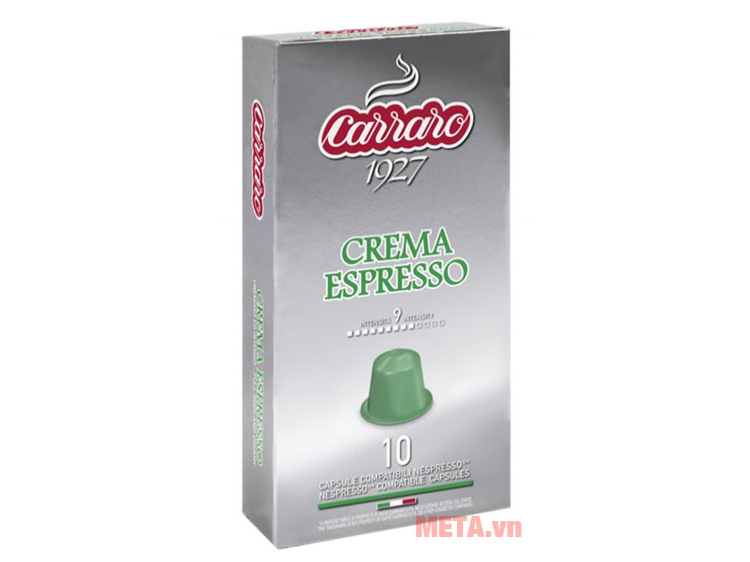 Viên nén cà phê Carraro CREMA ESPRESSO