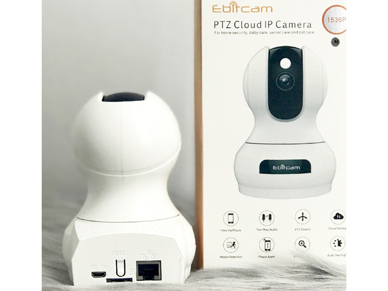 Camera IP Wifi Ebitcam E3 (4.0MP), đàm thoại 2 chiều
