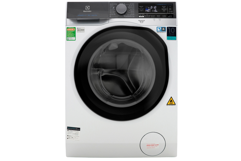 Máy giặt sấy Electrolux Inverter 10kg EWW1042AEWA