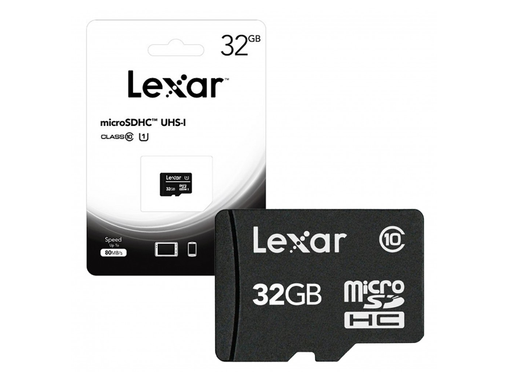 Thẻ nhớ Lexar 32GB micro SDHC USH-I Class 10 U1 - LFSDM10-32GABC10