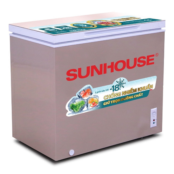 Tủ đông 1 ngăn 1 cánh Sunhouse SHR-F1233W1 - 205 lít
