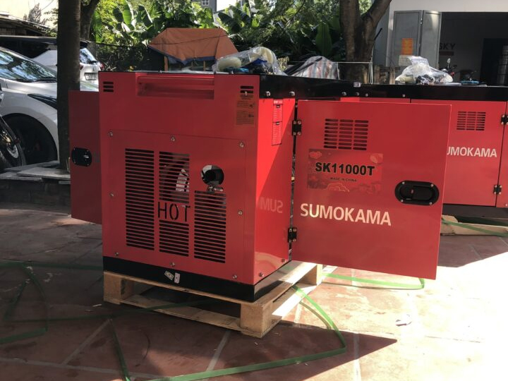 Máy phát điện chạy dầu 8KW Sumokama SK11000T