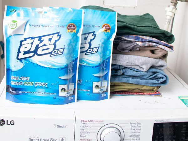 Giấy giặt quần áo Han'Jang - 1 hộp 100 tờ