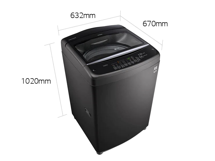 Máy giặt lồng đứng LG Inverter 15.5 Kg T2555VSAB