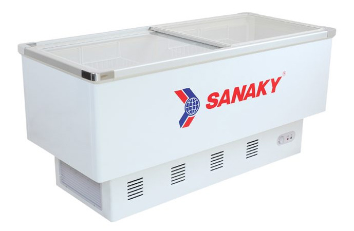 Hình ảnh tủ đông một ngăn hai nắp kính lùa Sanaky VH-8099K