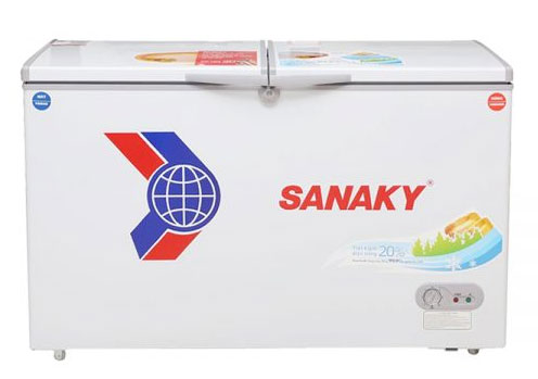 Hình ảnh tủ đông 2 ngăn cánh mở Sanaky VH 2299W1