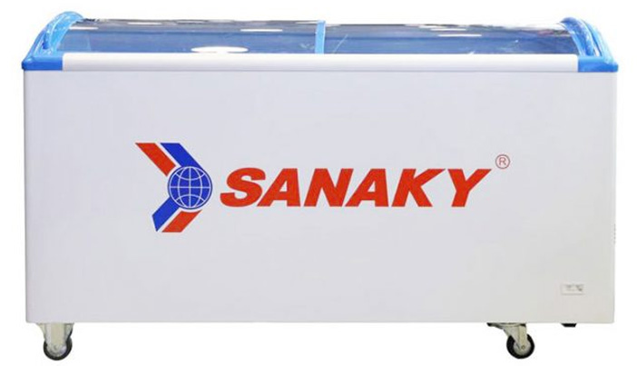 Hình ảnh tủ đông một ngăn nắp kính lùa Sanaky VH-682K