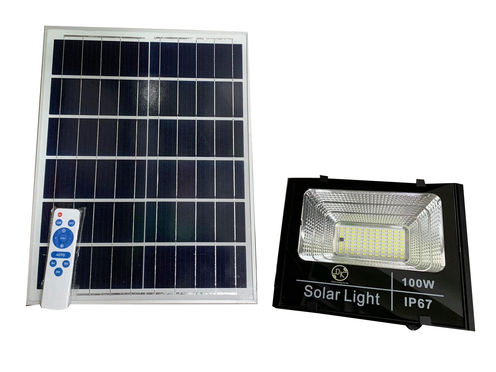 Đèn pha năng lượng mặt trời DK SOLOR LY-TYN016 100W