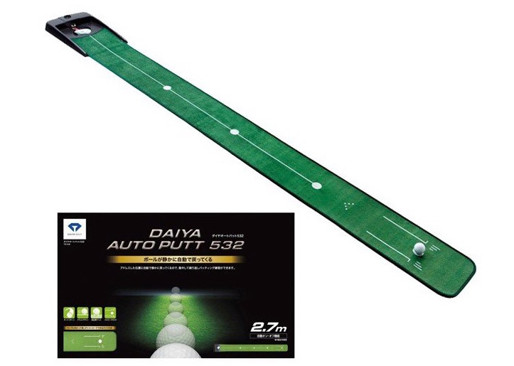 Hình ảnh thảm tập đẩy bóng golf Auto Putt Daiya TR-532