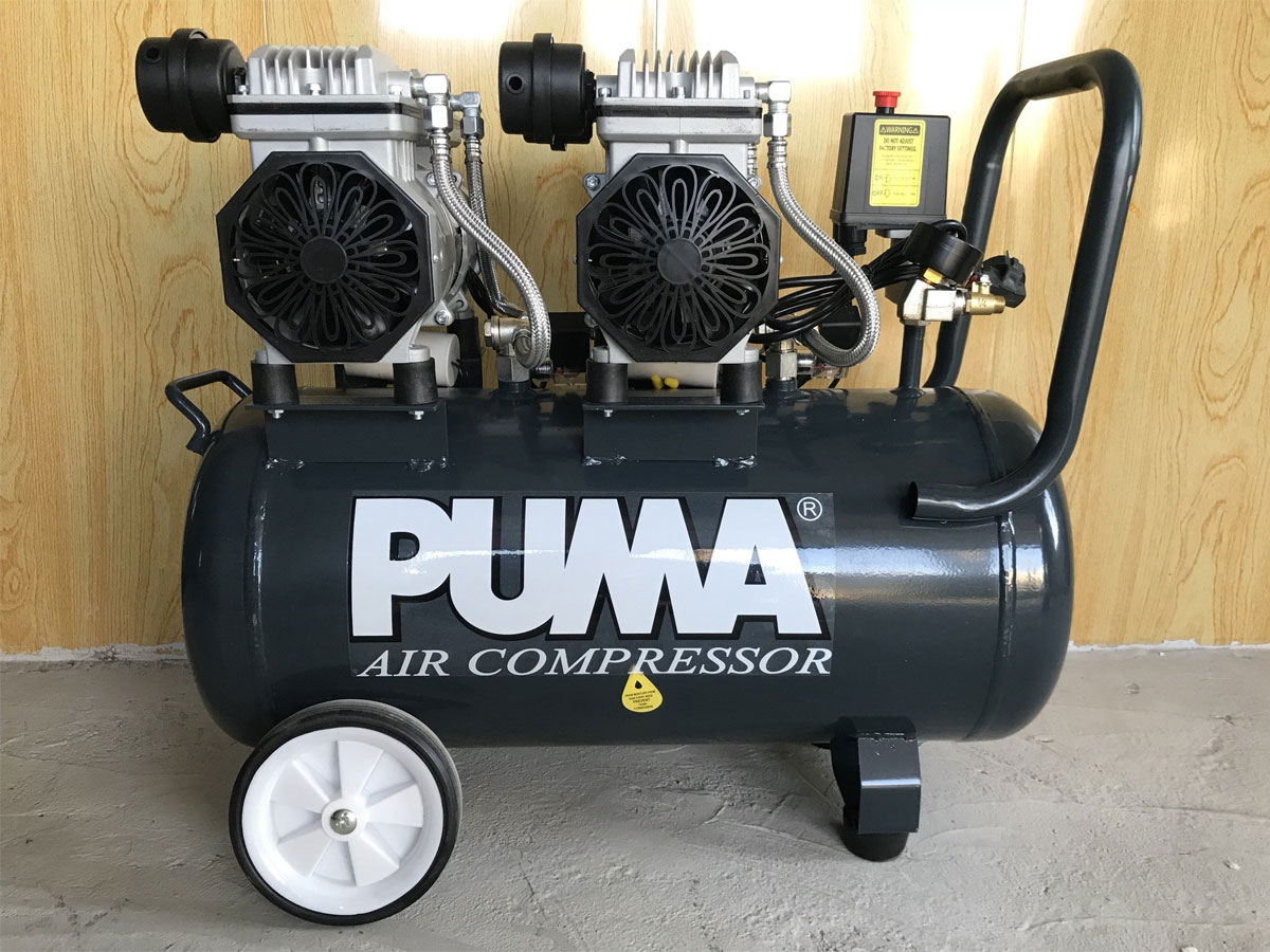 Máy nén khí không dầu 50 lít Puma Máy nén khí không dầu