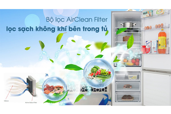 Tủ lạnh ngăn đá dưới Inverter 323 lít Beko RCNT340E50VZK