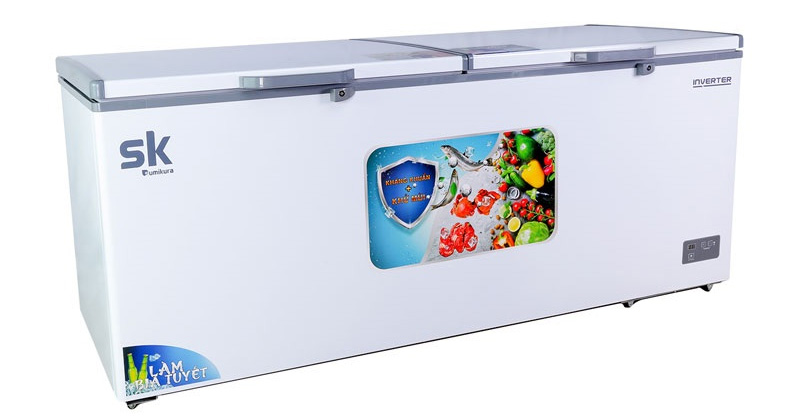 Hình ảnh tủ đông inverter Sumikura 750 lít SKF-750SI đồng R600A làm bia sệt đông mềm