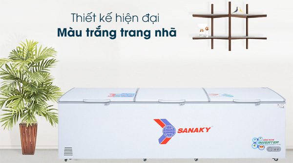 Tủ đông Inverter 1 ngăn 3 cánh mở Sanaky VH 1399HY3