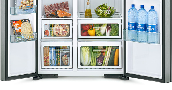 Tủ lạnh Hitachi Inverter R-S800PGV0(GBK)