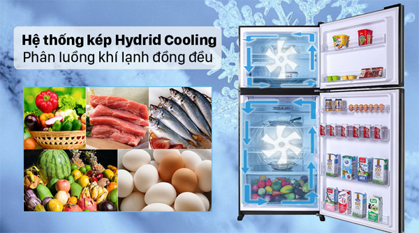 Tủ lạnh Sharp 560 lít SJ-XP620PG-BK