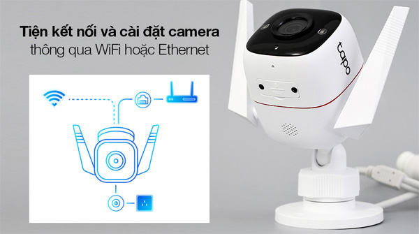Camera an ninh ngoài trời Wifi TP-Link Tapo C310 3MP