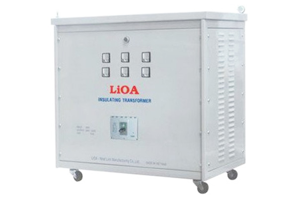 Biến áp đổi nguồn hạ áp 3 pha LiOA 10KVA - 3K101M2DH5YC (cách ly)