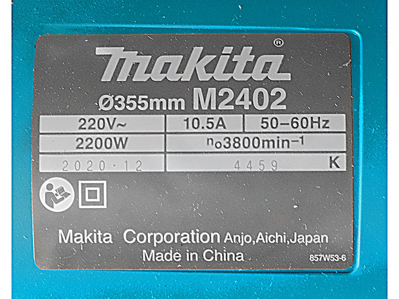 Máy cắt sắt Makita M2402B (355mm)
