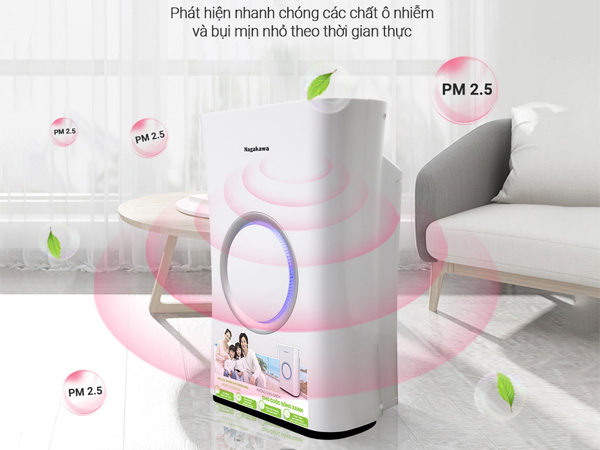 Máy lọc không khí cảm biến Nagakawa NAG3502M (Malaysia) 