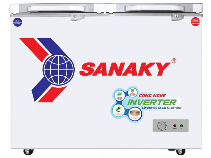 Hình ảnh tủ đông 1 ngăn 2 cánh 305 lít inverter Sanaky VH-4099A4K