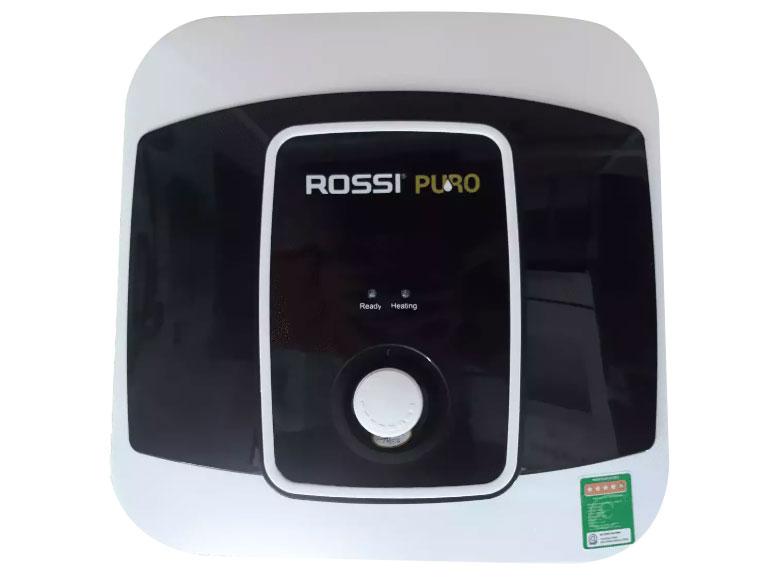 Bình nóng lạnh Rossi puro 15SQ 15 lít vuông