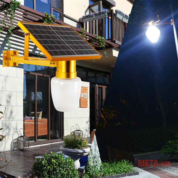 Đèn LED năng lượng mặt trời cho sân vườn SUNTEK JD-9908