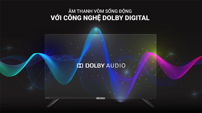 Âm thanh vòm Dolby Audio tuyệt hảo