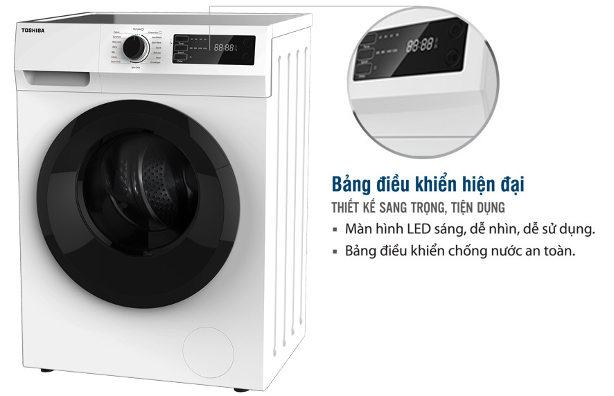 Bảng điều khiển dễ thao tác