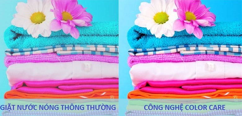 Công nghệ giặt bảo vệ tối đa quần áo của bạn