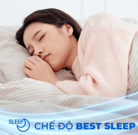 Chế độ Best Sleep cho bạn giấc ngủ thật ngon