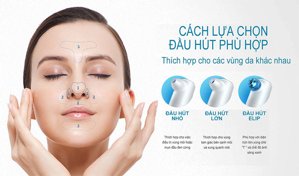 Máy hút mụn soi da 4 in 1 NanoTime Beauty F31