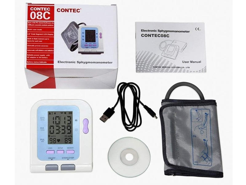 Hình ảnh máy đo huyết áp Contec 08C