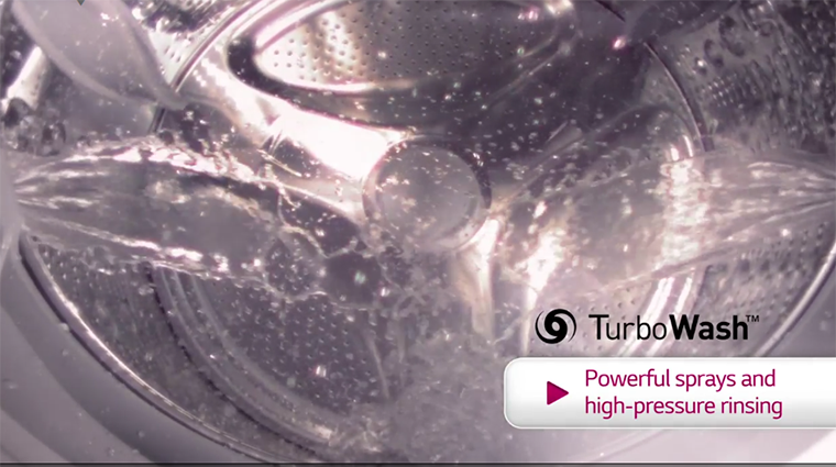 Máy giặt sấy thông minh LG FV1408G4W trang bị công nghệ TurboWash