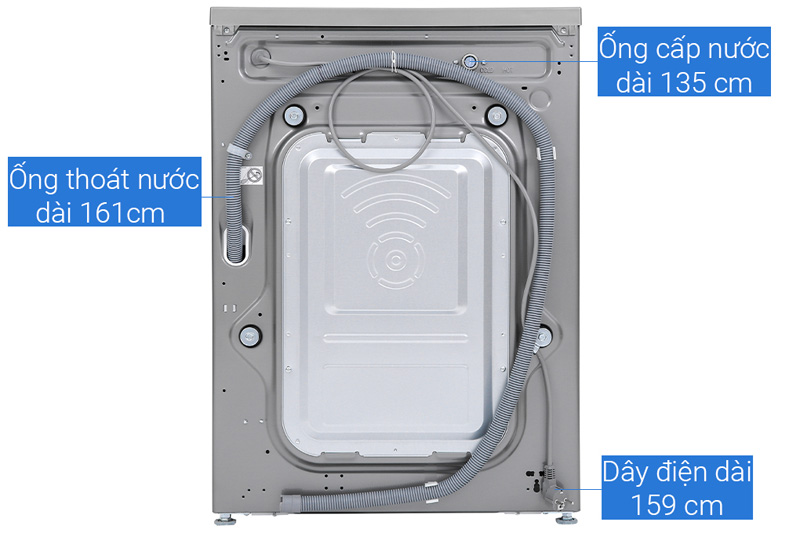 Máy giặt lồng ngang thông minh LG AI Direct Drive 8kg FV1408S4V (new 2020)