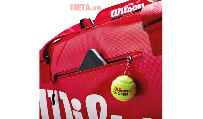 Túi tennis Wilson Super Tour 2 Comp Large Red WRZ840809