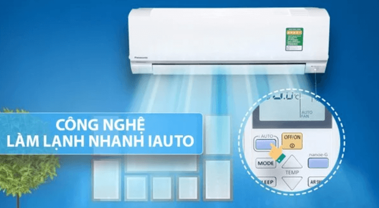 Làm lạnh tức thì nhờ chế độ chế độ iAUTO-X